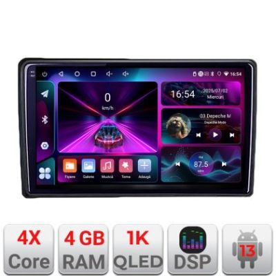 Navigatie Ford Transit Focus Kuga A-transit  4+64 InCell Display 1K Android Waze USB Navigatie Internet Youtube Radio