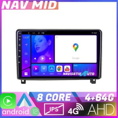 Navigatie Peugeot 407 2004 2011 EDOTEC-LITE Android Ecran 720P Octa Core 4 64 Carplay