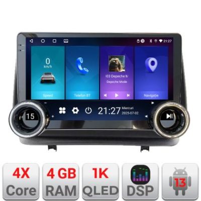 Navigatie Renault Clio 3 2005-2013 Edotec  4+64 10.5 inch Incell 1K android Wifi 5Ghz gps internet  Co