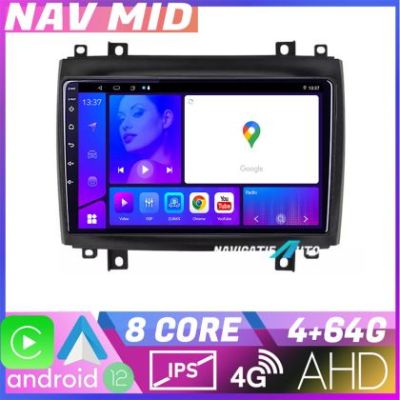 Navigatie Cadillac CTS intre anii 2003 2007 EDOTEC-LITE Android Ecran 720P Octa Core 4 64 Carplay