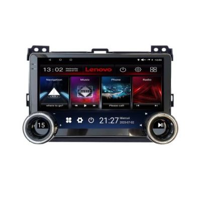 Navigatie Toyota Prado 2007- Lenovo 8 core 4+64 10.5 inch Incell 1K android Wifi 5Ghz gps internet