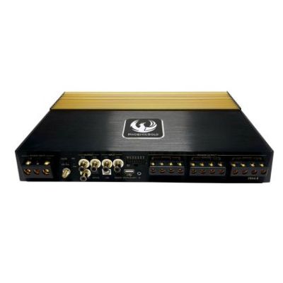 Amplificatoare Phoenix Gold  ZQA6.8 cu DSP, 6 x 150 watts, în 2 sau 4 Ohm, clasa A/B, 6 canale
