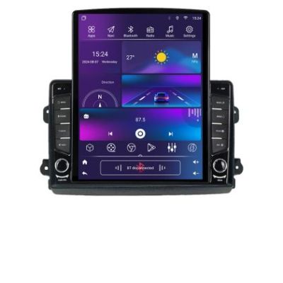 Navigatie Fiat Ducato 2021- dedicata Ouad core 4+32 ecran vertical 9.7" DSP 360 FHD AHD Android radio gps internet  KIT-ducato2024+EDT-E709