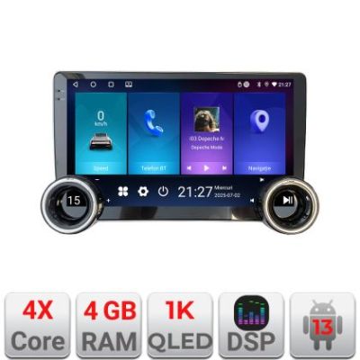 Navigatie Peugeot Bipper, CitroenNemo, Fiat Qubo 2008-2017 Edotec  4+64 10.5 inch Incell 1K android Wifi 5Ghz gps internet  Kit-bipper v2