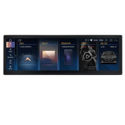 Navigatie BMW Seria 6 E63 2006-2012 cu ecran CIC Android ecran 14.9" 8+128 4G BT camere 360