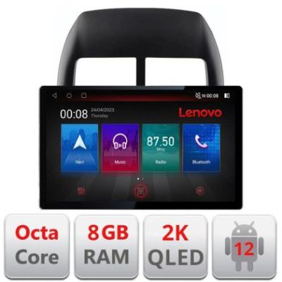 Navigatie Mistubishi ASX N-026 ecran 13" 2K 8+128 Android Waze USB Navigatie 4G 360 Toslink Youtube Radio KIT-