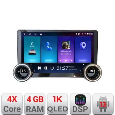 Navigatie Iveco Daily 2007-2014 Kit-daily Edotec  4+64 10.5 inch Incell 1K android Wifi 5Ghz gps internet a