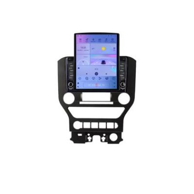 Navigatie Ford Mustang 2015-2020 K-MUSTANG ecran tip TESLA 9.7" cu Android Radio Bluetooth Internet GPS WIFI 2+32 DSP