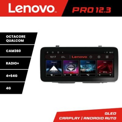 Navigatie Honda HR-V 2013-2018 Lenovo PRO 4+64 12.3 inch qled android 4G DSP gps internet  Kit-hr-v