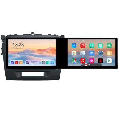 Navigatie Suzuki Grand Vitara 2016- Kit-2265 Edotec 2 ecrane  8 core 4+128 21.6 inch Incell android Wifi 5Ghz gps internet