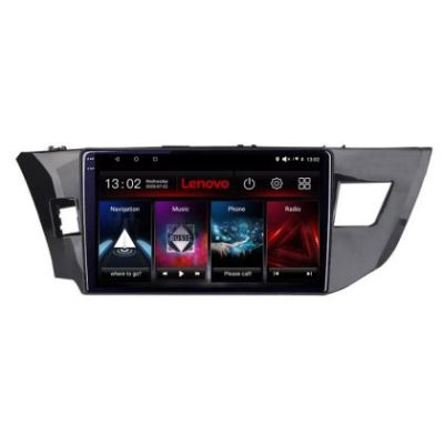 Navigatie Toyota Corolla 2013-2017 Lenovo Kit-470 4+64 GB Android Waze USB Navigatie Internet Youtube Radio
