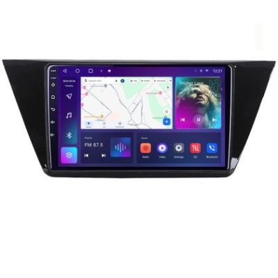 Navigatie Volkswagen Touran 2016- B-3144 Android Ecran QLED octa core 4+64 carplay android auto KIT-3144+EDT-E310V3