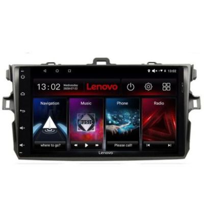 Navigatie Toyota Corolla Lenovo Kit-063 8 core 6+128 GB Android Waze USB Navigatie Internet Youtube Radio