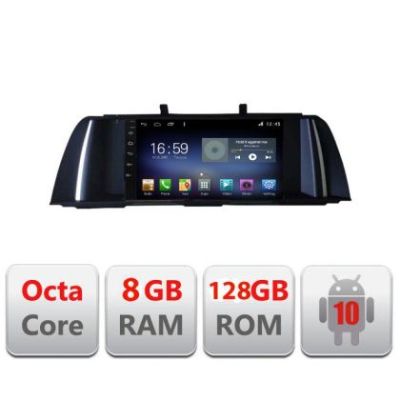 Navigatie Seria 5 F10 2010-2012 CIC Octa Core cu Android Radio Bluetooth Internet GPS WIFI DSP 8+128GB 4G Kit-f10-cic+