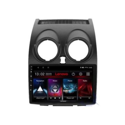 Navigatie Nissan Qashqai Lenovo Kit-499 8 core QLED 2K 8+256 360 Android Waze USB Navigatie Internet Youtube Radio