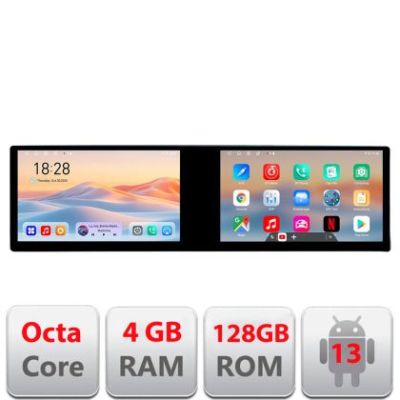 Navigatie Hyundai I40 Edotec 2 ecrane  8 core 4+128 21.6 inch Incell android Wifi 5Ghz gps internet  Kit-i40