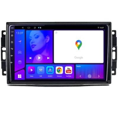 Navigatie Chrysler Jeep KIT 202 EDOTEC-LITE Android Ecran 720P Octa Core 8 128 Carplay v2