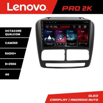 Navigatie Fiat Doblo 2010-2017 si Opel Combo 2010-2017 8 core QLED 2K 8+256 360  Android Waze USB Navigatie Internet Youtube Lenovo
