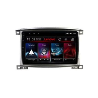 Navigatie Toyota Land Cruiser L100 2002-2008 Lenovo Kit-L100 4+64 GB Android Waze USB Navigatie Internet Youtube Radio
