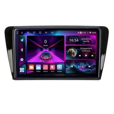Navigatie Skoda Rapid Seat Toledo 2013+ Android radio gps internet 4+64 InCell Display 1K Kit-rapid+EDT-E209-RK