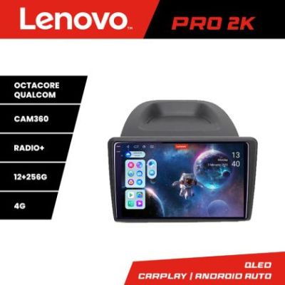 Navigatie Ford Fiesta 2012-2018 Lenovo Kit-256 8 core QLED 2K 12+256 360 Android Waze USB Navigatie Internet Youtube Radio