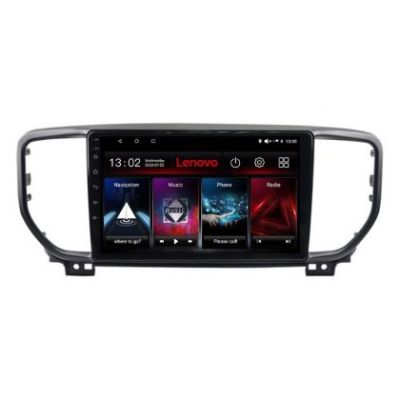 Navigatie Kia Sportage facelift 2019 - Lenovo Kit-sportage-19 8 core QLED 2K 8+256 360 Android Waze USB Navigatie Internet Youtube Radio