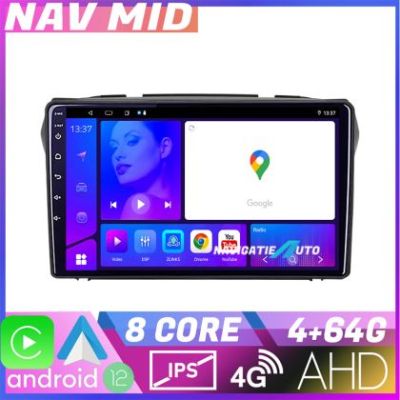 Navigatie Suzuki Alto 2009 2016 EDOTEC-LITE Android Ecran 720P Octa Core 4 64 Carplay