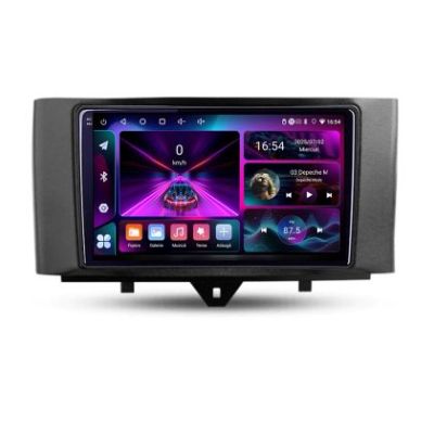 Navigatie Smart For Two 2010-2015 A-Smart10  4+64 InCell Display 1K Android Waze USB Navigatie Internet Youtube Radio