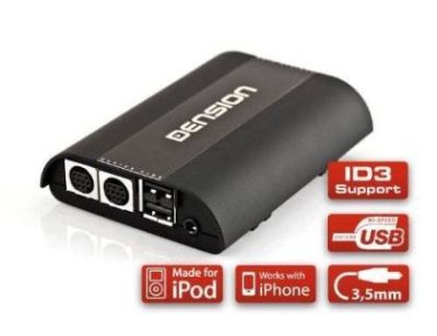 Interfata integrare AUX-In, USB, iPod, Bluetooth, Dension Gateway 500S (Dual FOT) v3