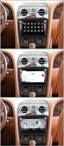 Navigație dedicată Bentley Continental 2012 - 2019, 8GB RAM, 128GB stocare, AHD, 4G, 5G, Wifi, Android