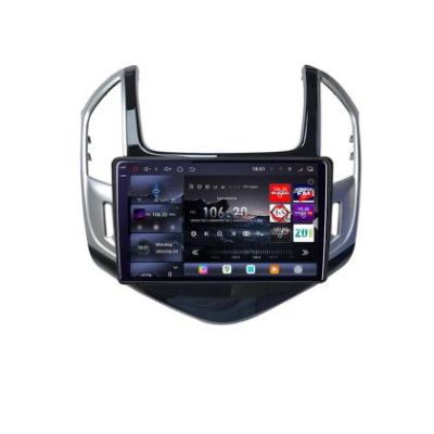 Navigatie Chevrolet Cruze 2013- Edotec Kit-1267 8 core QLED 2K 16+512GB 360 Android Waze USB Navigatie Internet Youtube Radio