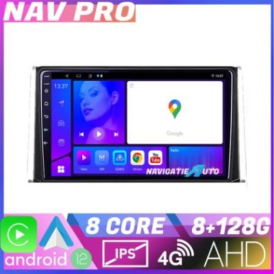 Navigatie Toyota Auris 2017 KIT AURIS EDOTEC-LITE Android Ecran 720P Octa Core 8 128 Carplay