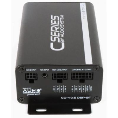 Procesor de sunet Audio System CO-40.5 DSP, 4 x 60, in 2 sau 4 ohm, clasa D, 5 canale amplificate si 2 preamplificate procesor de sunet