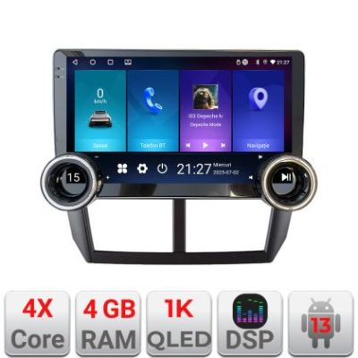 Navigatie Subaru Forester 2007-2013 Kit-SU01 Edotec  4+64 10.5 inch Incell 1K android Wifi 5Ghz gps internet