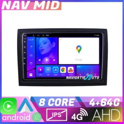 Navigatie Fiat ducato 2006 KIT DUCATO EDOTEC-LITE Android Ecran 720P Octa Core 4 64 Carplay v2