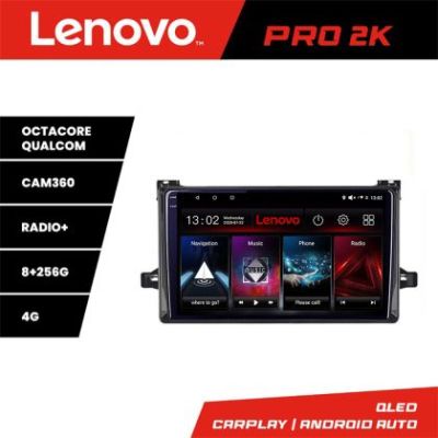 Navigatie Toyota Urbancruiser 2009-2014 Lenovo 8 core QLED 2K 8+256 360 Android Waze USB Navigatie Internet Youtube Radio