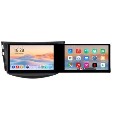 Navigatie Toyota RAV4 Kit-018 Edotec 2 ecrane  8 core 4+128 21.6 inch Incell android Wifi 5Ghz gps internet