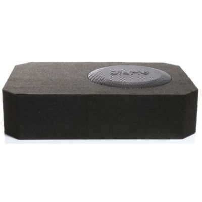 Subwoofer activ flat cu incinta 11L Audio System R 08 FLAT BR ACTIVE EVO, 175 W RMS, 275 W MAX, 4 ohm, 200 mm, 8", bass reflex, amplificator incorporat