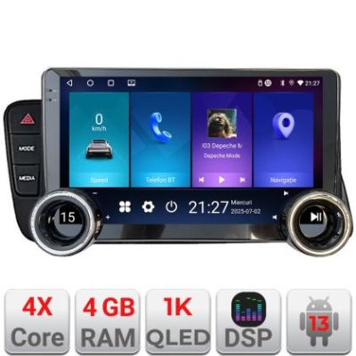 Navigatie Audi A4 2008-2016 NON-MMI Kit-A4 Edotec  4+64 10.5 inch Incell 1K android Wifi 5Ghz gps internet
