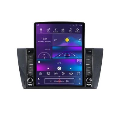 Navigatie BMW Seria 3 E90 G-095 ecran tip TESLA 9.7" cu Android Radio Bluetooth Internet GPS WIFI 4+32GB DSP 4G Octa C