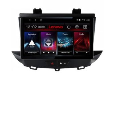 Navigatie Opel Grandland X Crossland X 2016-2020 Lenovo QLED Octa core 6+128 DSP Wifi 5Ghz Android radio gps internet Kit-+LITE-9-6+128