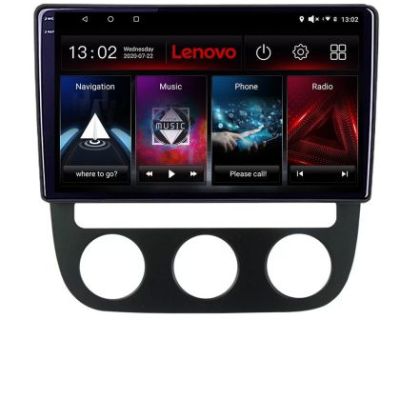 Navigatie VW Golf 5 2004-2010 clima automatica Android radio gps internet 8 core QLED 2K 4+64 360 Lenovo
