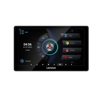 Monitor Android LENOVO-F1A-HM05 tetieră cu prindere universală, procesor Quadcore, 4GB ram, 64GB stocare, ecran 14 inci, USB, bluetooth