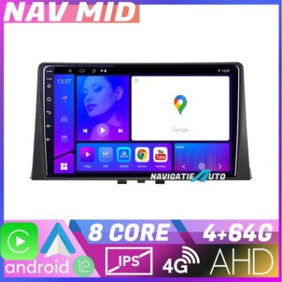 Navigatie Citroen Berlingo 2019 2021 KIT berlingo18 EDOTEC-LITE Android Ecran 720P Octa Core 4 64 Carplay v1