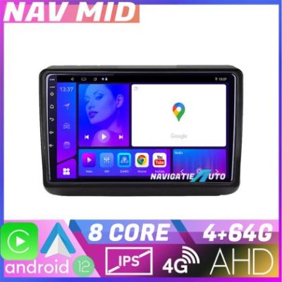 Navigatie Jeep Grand Cherokee 2014 2019 KIT JGG EDOTEC-LITE Android Ecran 720P Octa Core 4 64 Carplay