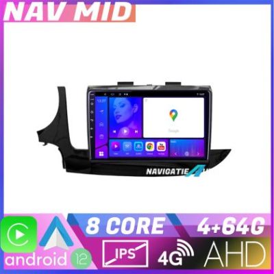 Navigatie Opel Mokka 2016 KIT MOKKA2 EDOTEC-LITE Android Ecran 720P Octa Core 4 64 Carplay v1