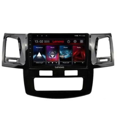 Navigatie Toyota Hilux 2008-2014 Lenovo Kit-143 4+64 GB Android Waze USB Navigatie Internet Youtube Radio