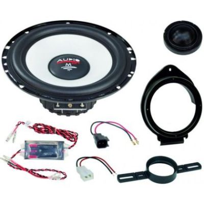 KIT Sistem component Dedicat  Chevrolet Cruze, Camaro, Opel Adam, Astra J, Astra K, m-fit  90W 2 Căi Audio System German Sound v1