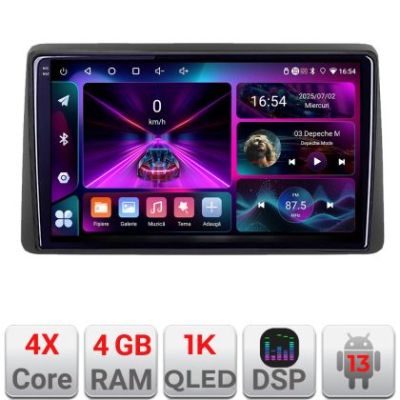 Navigatie Dacia Duster 2023- Android radio gps internet 4+64 InCell Display 1K KIT-duster2023+EDT-E209-RK