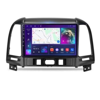 Navigatie Hyundai Santa Fe B-008 Android Ecran QLED octa core 4+64 carplay android auto KIT-008+EDT-E309V3